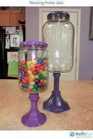 Check spelling or type a new query. Reusing Pickle Jars Jar Crafts Mason Jar Crafts Pickle Jars