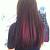 Blonde Hair Peekaboo Pink Highlights