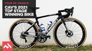 Professional cyclist for team dimension data. Mark Cavendish S 2021 Tour De France Stage Winning Bike Youtube