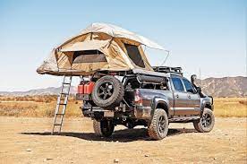 Lifted Toyota Tacoma Roof Top Tent Arb Overland Truck Tent Roof Top Tent Trucks