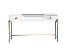 5% coupon applied at checkout. Bajo White Lacquer Desk By Tov Furniture