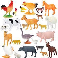 Amazon Com Large Farm Animals Figures Realistic Simulation Jumbo Plastic Farm Animal Toys Learning Educa Farm Animal Toys Animal Figures Plastic Farm Animals