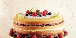 Bolo De Limao Com Recheio De Ganache E Baba De Moca Receitas Nestle