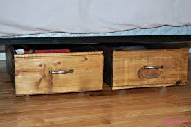 Here's the diy storage bed video. Remodelaholic Build Your Own Rolling Under Bed Storage Crates