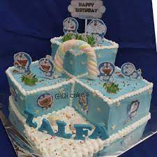 Segera dapatkan contoh foto atau gambar kue ultah doraemon terbaru yang kamu suka. Kue Ultah Karakter Doraemon Shopee Indonesia