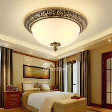 Changing your old ceiling lights to new ones is easy and only. Round Brass Gold Ceiling Lights Led Study Room Home Entrance Hallway Craved Unique Replacing E27