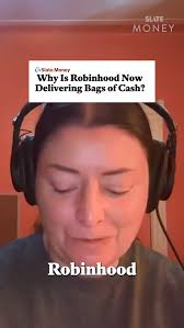 Robinhood has announced a new service that delivers cash to your door. What  would be the use cases and mechanics of such a thing? ⁠, ⁠, Join Felix  Salmon, Elizabeth Spiers, and Emily Peck
