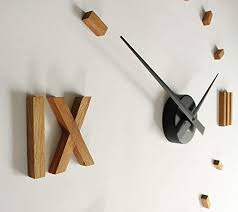 Kasper O Clock Grosse Wanduhr Aus Eichenholz Grosse Wanduhren Wanduhr Wanduhr Holz