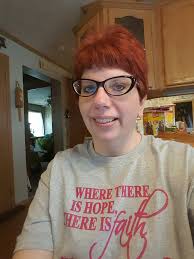 Proudly sporting my shirt and praying for my friends today!