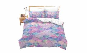 Find bedding sets and snooze sets to complete your bed at urban outfitters. Amazon Com Erosebridal Fish Scales Comforter Cover Pink Mermaid Scales Pattern Colorful Bedding Sets Microfiber Duvet Cover Twin For Boys Girls 2 Pieces Ultra Soft Bedding Bedspread With Zipper Ties Home Kitchen