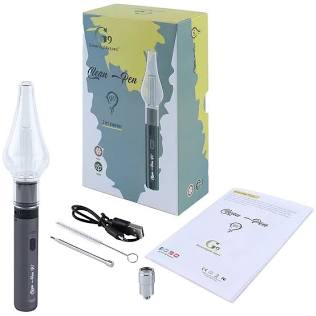Secure and professional packaging of a premium vaporizing device, AI generated