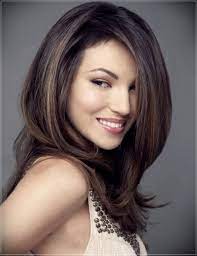 Different Types Of Hairdos For Mid Length Hair Short And Curly Haircuts Haircut For Thick Hair Long Layered Hair Thick Hair Styles