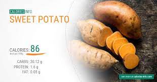 So, sweet potatoes are an excellent food choice, if you want to lose weight. Sweet Potato Calories In 100g Oz One Sweet Potato Cup And More