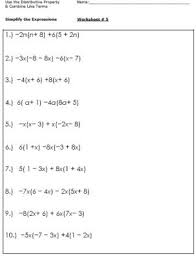 Grade 6, 7, 8 and 9 maths questions and problems to test deep understanding of maths concepts and computational procedures of students are presented. Algebra Worksheets For Simplifying The Equation 10th Grade Math Math Expressions 10th Grade Math Worksheets