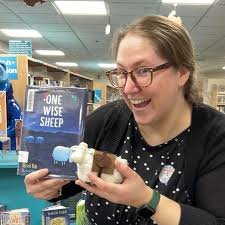 Aimee enjoyed "One Wise Sheep" by Ulrich Hub. "A silly little book that  will make you laugh out loud at the sheep's ridiculousness," she said.  About this book: Tonight, the sheep can't
