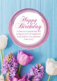 Happy birthday greeting card flowers. Happy Birthday Greeting Card Flowers Sun Din Template Postermywall