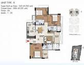 1615 sq ft 3 BHK Floor Plan Image - Prestige Group Misty Waters ...