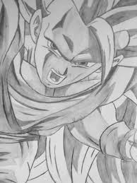 Who is the grandfather of goku in dragon ball z? Ssj3 Goku Dragon Ball Z Traditional Anime Drawing