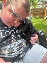 I know I just met you , but I love you! Rowen welcomed Otis into the family  today and it was love at first site. Rowen was worried Otis would be afraid