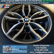 Ofertas y precios bmw x3 nuevos. Bmw X4 F26 And X3 F25 Styling 622 M Pack Original Genuine 19 Inch Rims And Wheels Jante Originale Noi Si Second