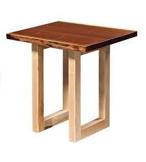 Amish Kalispel Live Edge End Table