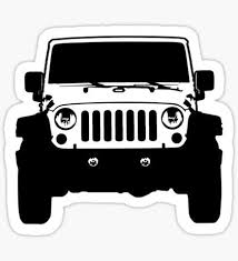 Black And White Jeep Stickers Stickers Jeep Stickers Hydroflask Stickers Jeep Wrangler Stickers