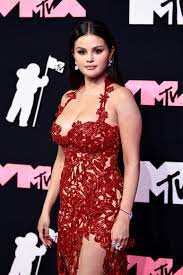 Selena Gomez is radiant in red