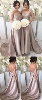 Princess Bridesmaid Dresses Silver A Line Bridesmaid Dresses Princess Long Brid Taffeta Bridesmaid Dress Simple Bridesmaid Dresses Elegant Bridesmaid Dresses