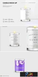 Free premium rectangle box design mockup description: Candle Mockup Freepsdvn