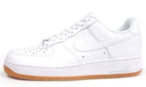 Air Force 1 Black Swoosh Gum Sole White White Nike Air Force 1 W Gum Sole Nike Air Nike Shoes Air Force Nike Air Force