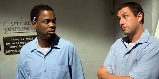 Chris Rock As Caretaker And Adam Sandler As Paul Crewe In The Longest Yard Adam Sandler Chris Rock Football Movies