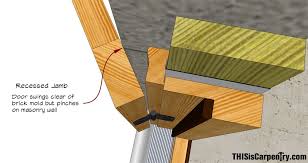 This video we will show removing our aluminum front door threshold plate and. Installing Exterior Doors In Hvhz Zones Thisiscarpentry