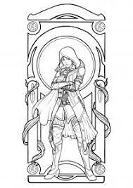 Discover all our printable coloring pages for adults, to print or download for free ! Art Nouveau Coloring Pages For Adults