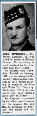 Walter George Loranger