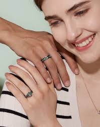 Shop Moss Agate Engagement Rings