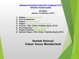 Maybe you would like to learn more about one of these? Contoh Liturgi Ibadah Oukumene Di Perusahaan Miraclewijaya Com