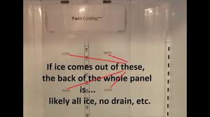 I have asamsung side by side rs265tdbp. How To Solve A Samsung Fridge Ice Build Up Mechanically Or Using A Sub Menu Youtube