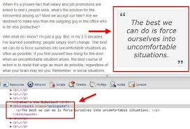 Aside Vs Blockquote In Html5 Impressive Webs In 2020 Block Quotes Be An Example Quotes Pull Quotes