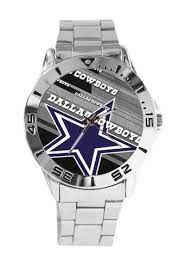 Cool Item Watch Men Nfl Dallas Cowboys Dallas Cowboys Outfits Dallas Cowboys Decor Stainless Steel Band