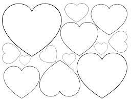 Schablone stencil auf a4 * herz mit ranken gr. Herz In Verschiedenen Grossen Herzschablone Herz Vorlage Schablonen