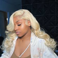 613 Blonde 13x4 Lace Front Wig, Straight Human Hair Lace Wigs