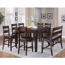 5302 5pc countertop size dinette set by homelegance. Maldives Counter Height Dining Room Set