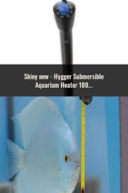 Hygger Submersible Aquarium Heater 100w Fish Tank Water Heater Thermostat Aquarium Heater Water Heater Thermostat Fish Tank
