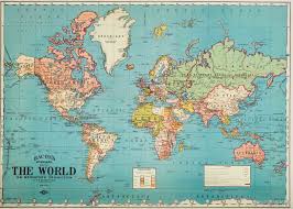 Af Sociedade Quadros Mapa Mundi Mapa Mundi Cofre Viagem