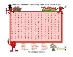 You can get the definitions of these health related words by clicking on them. Holiday 2 Printable Valentine Word Search Puzzle Valentines Word Search Valentine Words Valentine