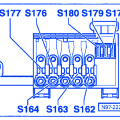 From the german volkswagen instruction book by ford beetle and super beetle automatic stick shift from clymer's. Volkswagen Beetle 2001 Main Fuse Box Block Circuit Breaker Diagram Carfusebox