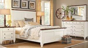 Cottage Town White 5 Pc Queen Panel Bedroom Bedroom Furniture Sets King Bedroom Sets Bedroom Sets Queen