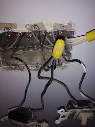 Three wires are used in most cases to provide the electrical connection. Is It Normal To Have A Light Switch Setup Using Only The Hot Wire Home Improvement Stack Exchange