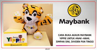 Adakah bank mudah untuk anda? Cara Buka Akaun Maybank Yippie Untuk Anak Anak Simpan Sini Dividen Pun Tinggi