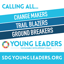 United Nations Sustainable Development Goals Sdg Young Leaders Initiative 2016 Opportu Sustainable Development Goals Sustainable Development Young Leaders